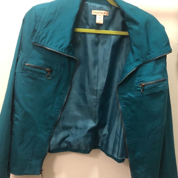 Patrick Christopher Teal Jacket Blazer Size large - Picture 2 of 4
